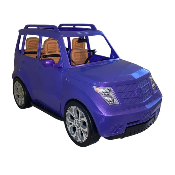 Barbie Toys Mattel Barbie Purple Cadillac Escalade Suv Jeep Car